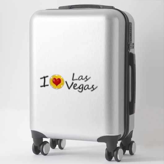 I Love Las Vegas Sticker (Koffer)