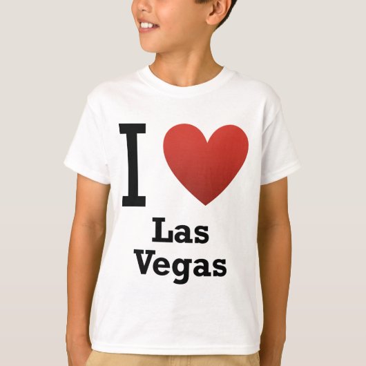I Love Las Vegas T-shirt (Voorkant)