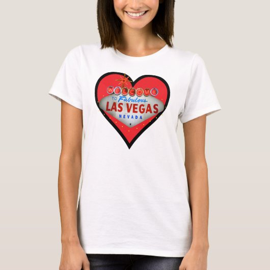 I Love Las Vegas T-Shirt (Voorkant)