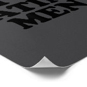 I Love Latino Men  Poster (Hoek)