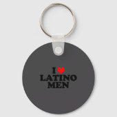 I Love Latino Men  Sleutelhanger (Voorkant)