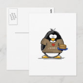 I Love Latkes Penguin Briefkaart (Voorkant / Achterkant)