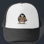 I Love Latkes Penguin Trucker Pet<br><div class="desc">Een leuke vakantiepinguïn voor de Hanukkah. Show van je vakantiegeest met deze leuke latke liefhebbende pinguïn.</div>