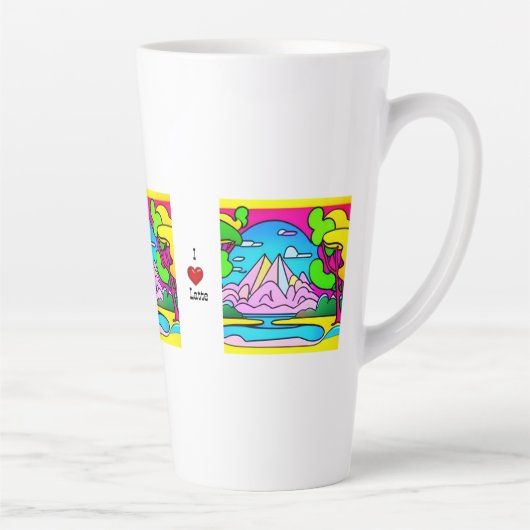 I Love Latte -psychedelic mountainves, stream & bo Mok (Rechts)
