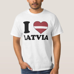 I love Latvia T-shirt