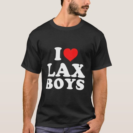 I Love Lax T-shirt (Voorkant)