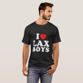 I Love Lax T-shirt (Voorkant volledig)