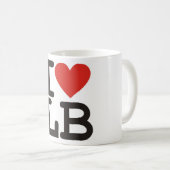 I Love LB T Coffee/Tea Mok (Voorkant rechts)