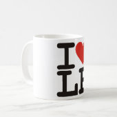 I Love LB T Coffee/Tea Mok (Voorkant links)