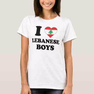 I love Lebanese Boys T-shirt