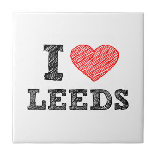 I-love-Leeds Tegeltje