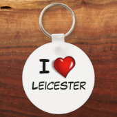 I Love Leicester Sleutelhanger (Voorkant)