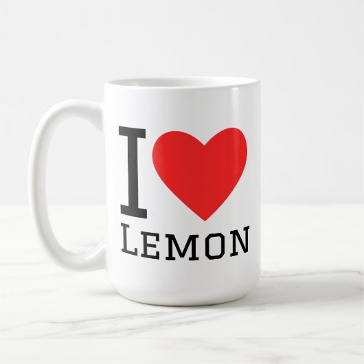 I love lemon koffiemok (Links)