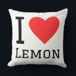 I love lemon kussen<br><div class="desc">I love lemon ,  for food lovers</div>