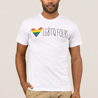 I Love LGBTQ — Los Sueños Foundation T-shirt