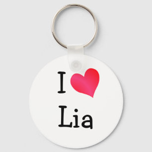 I Love Lia Sleutelhanger