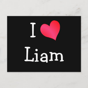 I Love Liam Briefkaart