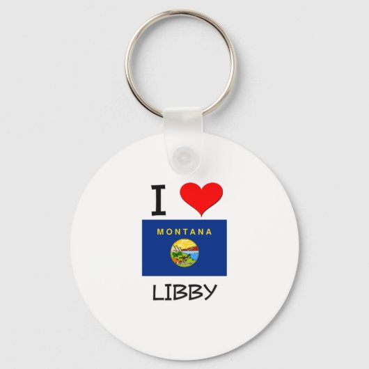 I Love Libby Montana Sleutelhanger (Voorkant)