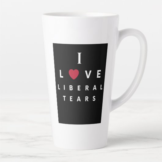 I Love Liberal Tears Coffee mok 11oz (Rechts)