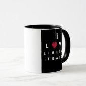 I Love Liberal Tears Coffee mok 11oz (Voorkant rechts)