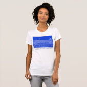 I Love Lida Belarus Architecture Castle Sketch T-shirt (Voorkant volledig)