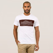 I Love Lida Belarus Architecture Castle Sketch T-shirt (Voorkant volledig)