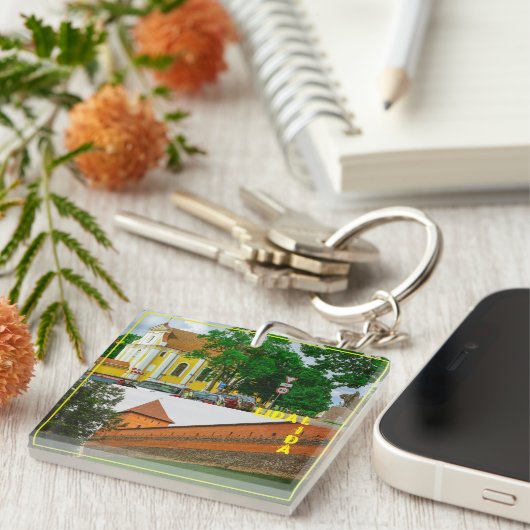 I Love Lida Belarus Architecture Castle Sleutelhanger (Voorkant Rechts)