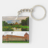 I Love Lida Belarus Architecture Castle Sleutelhanger (Achterkant)