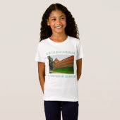 I Love Lida Belarus Architecture Castle T-shirt (Voorkant volledig)