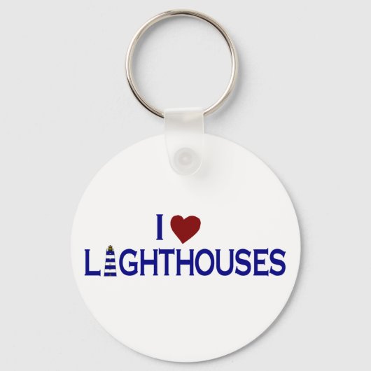 I Love Lighthouders Sleutelhanger (Voorkant)