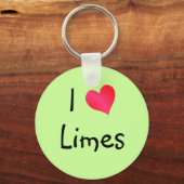 I Love Limes Sleutelhanger (Voorkant)