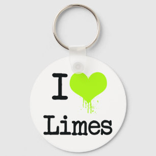 I Love Limes Sleutelhanger