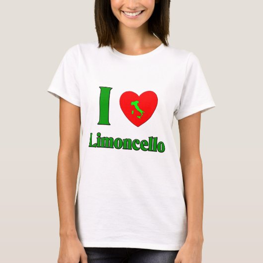 I Love Limoncello T-shirt (Voorkant)