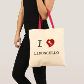 I Love Limoncello Tote Bag (Voorkant (product))