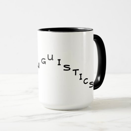 I Love Linguistics Mok (Voorkant rechts)