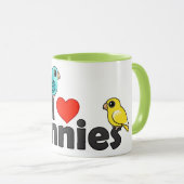 I Love Linnies Mok (Voorkant rechts)