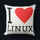 I love linux kussen<br><div class="desc">I love Linux ,  for tech lovers</div>