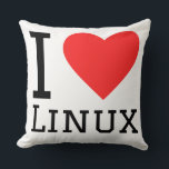 I love linux kussen<br><div class="desc">I love Linux ,  for tech lovers</div>
