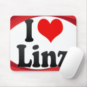 I Love Linz, Oostenrijk Muismat (Met muis)