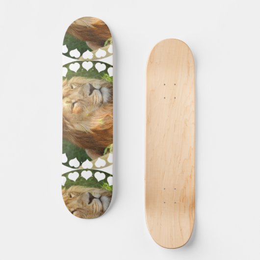 I Love Lions Skateboard (Voorkant)