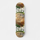 I Love Lions Skateboard (Voorkant)