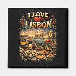 I Love Lisbon Magneet