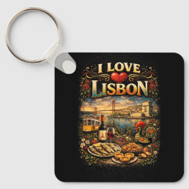 I Love Lisbon Sleutelhanger