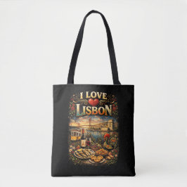 I Love Lisbon Tote Bag
