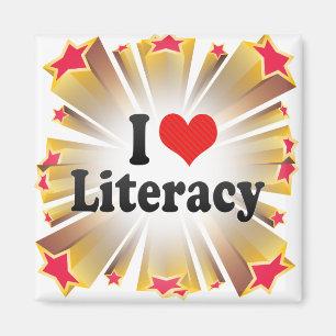 I Love Literacy Magneet