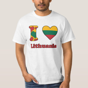 I love Lithuania T-shirt