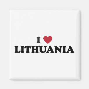 I Love Litouwen Magneet