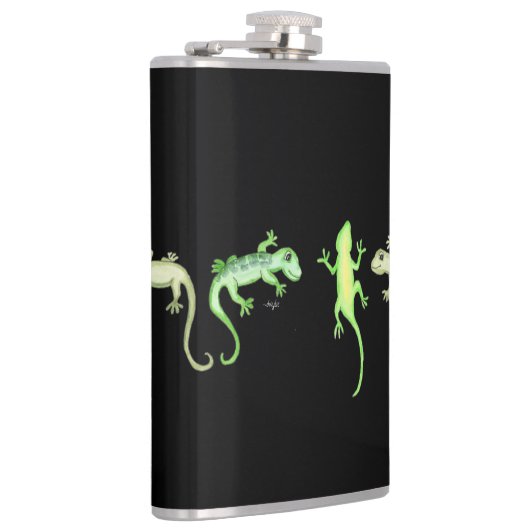 I Love Lizards Heupfles (Rechts)