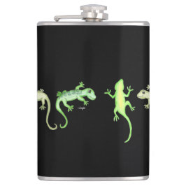 I Love Lizards Heupfles