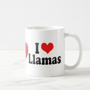 I Love Llamas Koffiemok